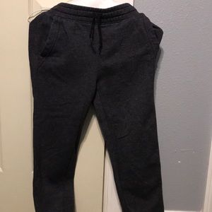 black sweatpants